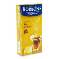 10 CAPSULE CAFFE BORBONE MISCELA THE' AL LIMONE COMPATIBILI NESPRESSO®