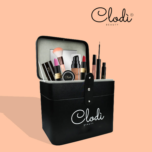 CLODÌ® - VIP BEAUTY CASE BOX DELUXE PORTA COSMETICI NERO