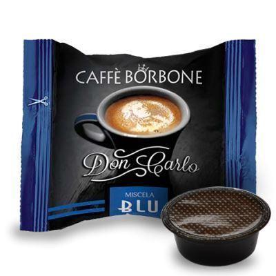 50 CAPSULE CAFFE BORBONE DON CARLO MISCELA BLU COMPATIBILI A MODO MIO®