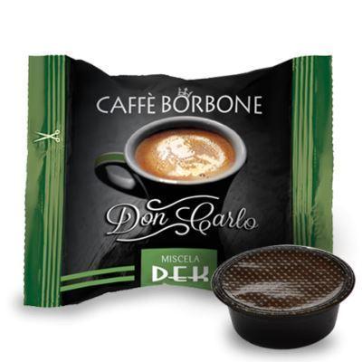 50 CAPSULE CAFFE BORBONE DON CARLO MISCELA DEK COMPATIBILI A MODO MIO®