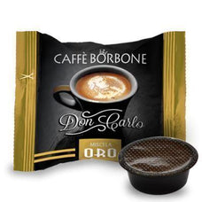 CAPSULE CAFFE BORBONE DON CARLO MISCELA ORO COMPATIBILI A MODO MIO®