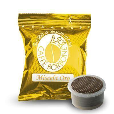 50 CAPSULE CAFFE BORBONE ESPRESSO MISCELA ORO COMPATIBILI ESPRESSO POINT®