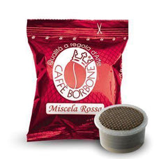 100 CAPSULE CAFFE BORBONE ESPRESSO MISCELA ROSSA COMPATIBILI ESPRESSO POINT®