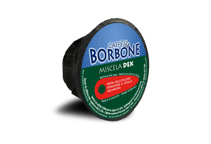 90 CAPSULE CAFFE BORBONE DOLCE RE MISCELA DEK COMPATIBILI DOLCE GUSTO®