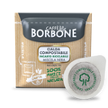 50 CIALDE CAFFE BORBONE MISCELA NERA ESE 44MM COMPOSTABILE INCARTO RECICLABILE