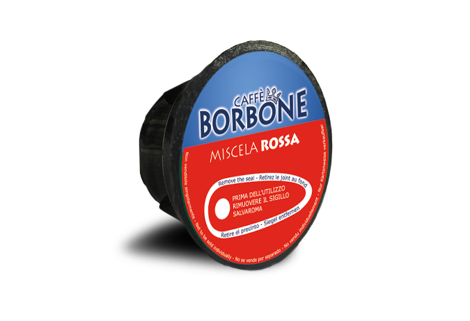 90 CAPSULE CAFFE BORBONE DOLCE RE MISCELA ROSSA COMPATIBILI DOLCE GUSTO®